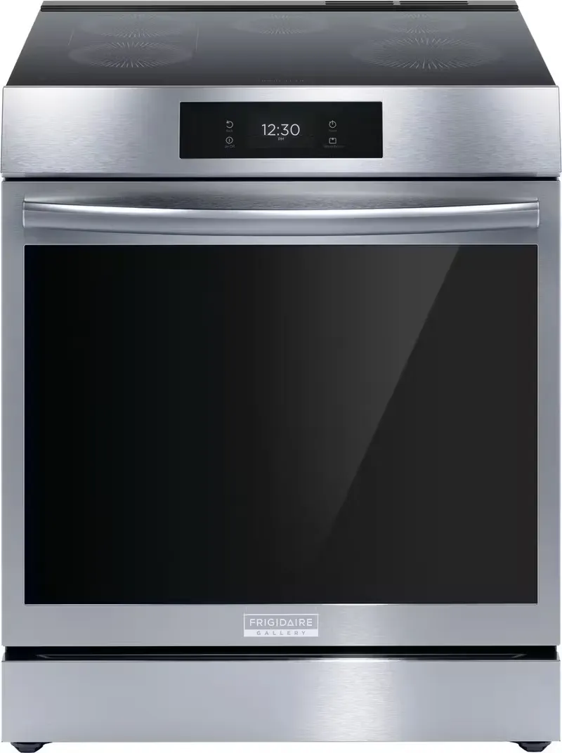 frigidaire induction range with total convection image